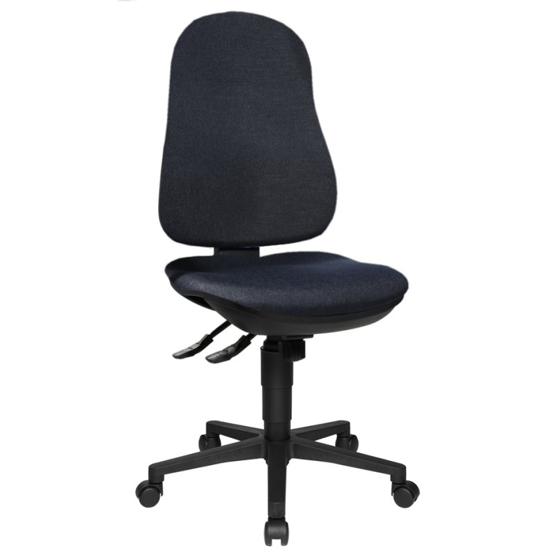 Topstar bureaustoel Support SY, antraciet, synchronmechanisme, 110 kg